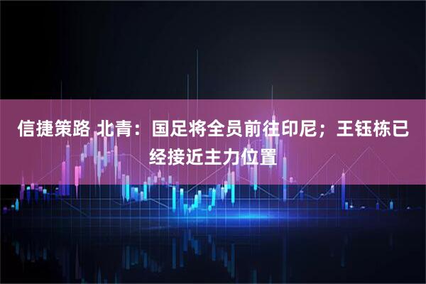 信捷策路 北青：国足将全员前往印尼；王钰栋已经接近主力位置