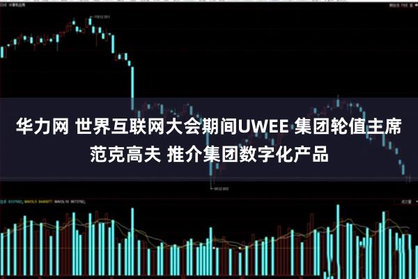 华力网 世界互联网大会期间UWEE 集团轮值主席范克高夫 推介集团数字化产品